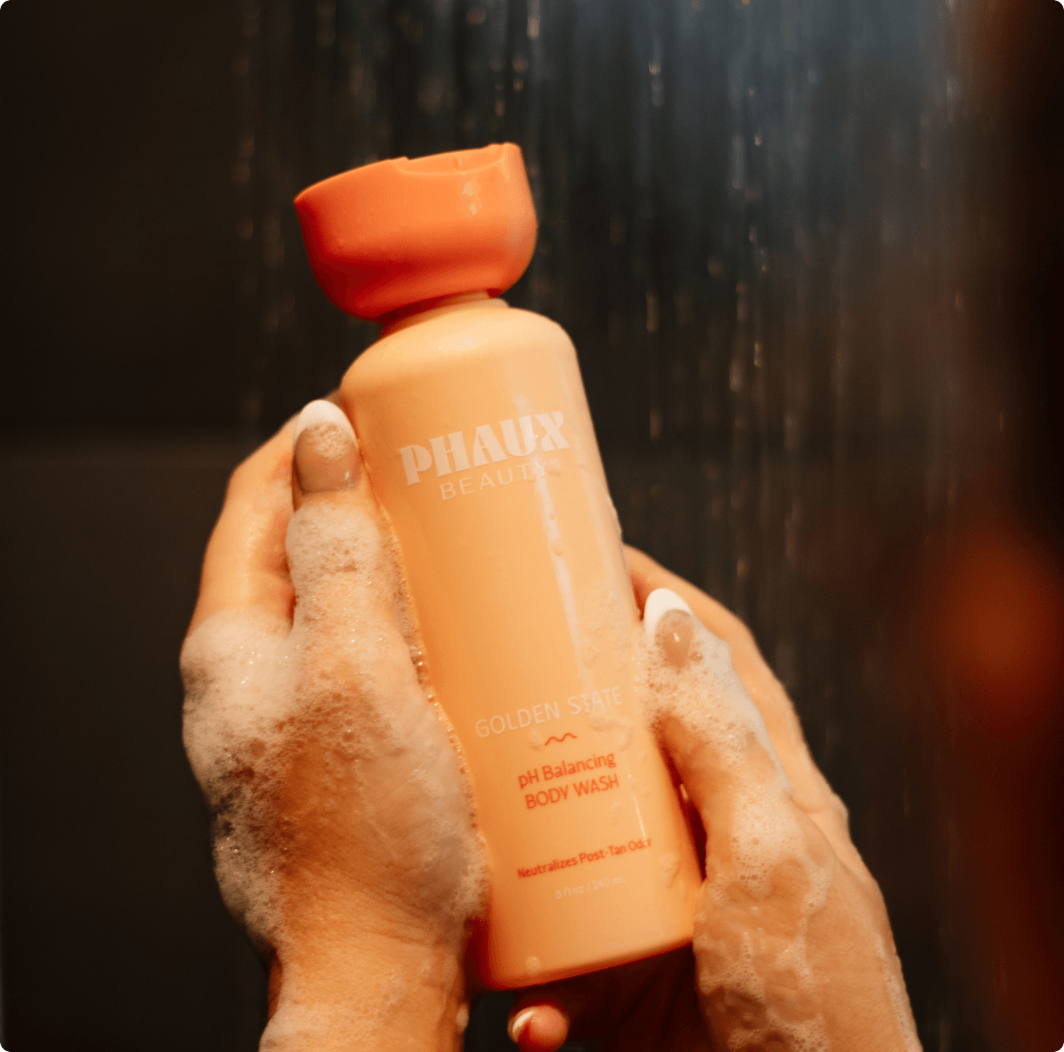 First shower